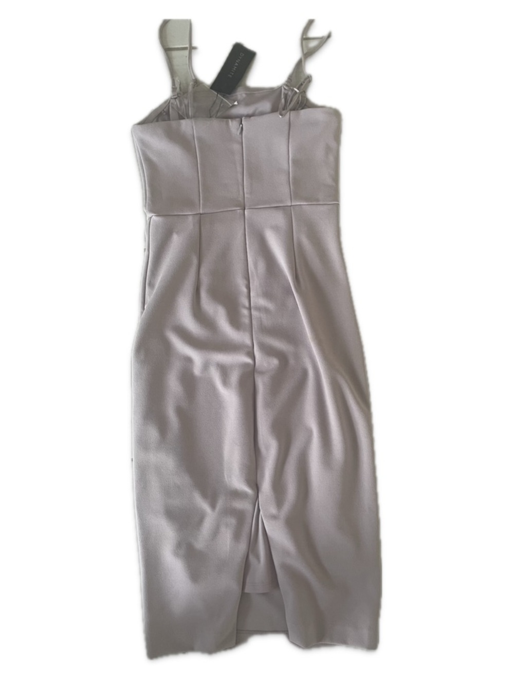 Dynamite Light Mauve Midi Bodycon Dress 🔥 - Size XS, NWT - Picture 6 of 15